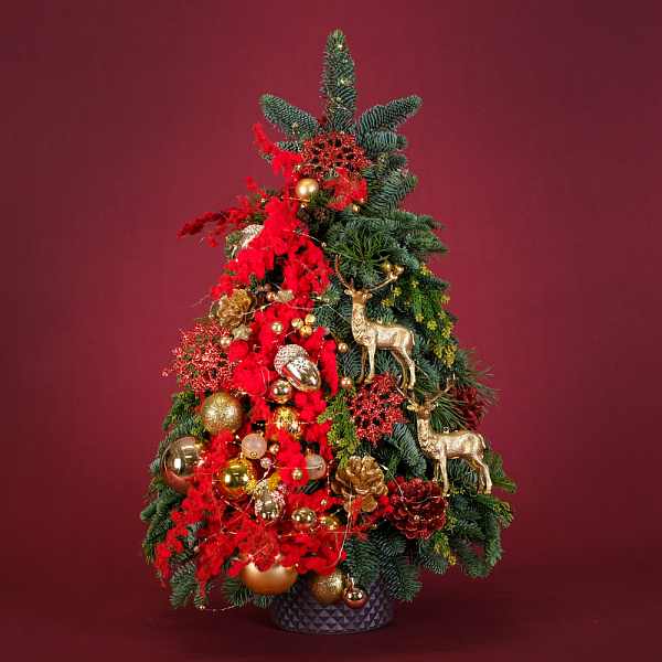 Купить Ёлка «Роскошная зима» 90 см в  с бесплатной доставкой: цена, фото, описание