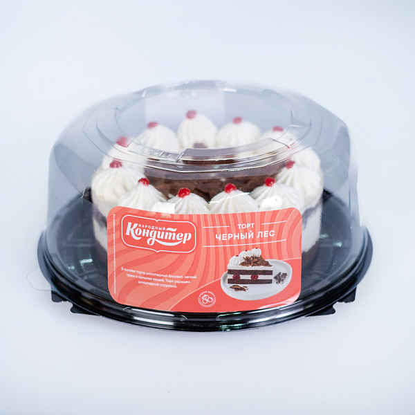 Купить Торт «Черный лес» 440г в  с бесплатной доставкой: цена, фото, описание