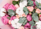 Купить Букет «Розовое мерцание» в Санкт-Петербурге с бесплатной доставкой: цена, фото, описание