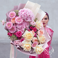 Купить Букет «Розовые грезы» в Санкт-Петербурге с бесплатной доставкой: цена, фото, описание