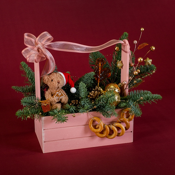 Купить Композиция «Сладости и радости» в  с бесплатной доставкой: цена, фото, описание