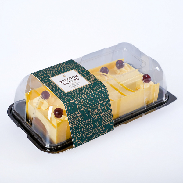 Купить Торт Муссовый «Манго-маракуйя» 520г. Золотой состав в  с бесплатной доставкой: цена, фото, описание