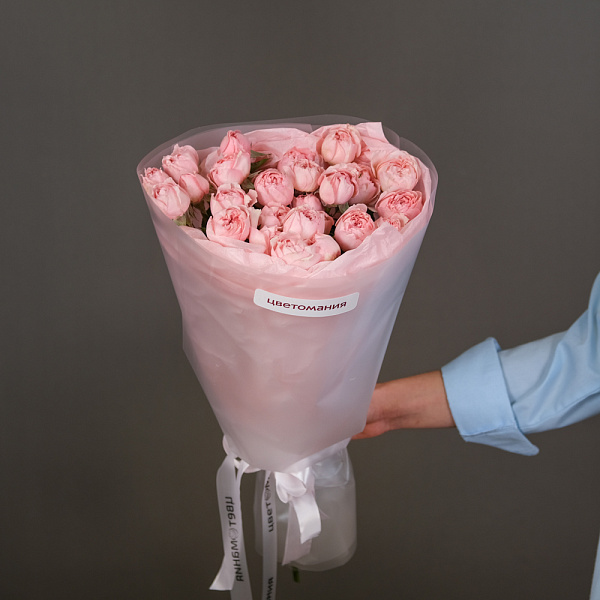 Купить Букет из 5 кустовых роз Мадам Бомбастик в  с бесплатной доставкой: цена, фото, описание