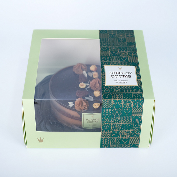 Купить Торт «ПРАЛИНЕ». Золотой состав в  с бесплатной доставкой: цена, фото, описание