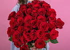 Купить Красная роза (Эквадор) 50 см в  с бесплатной доставкой: цена, фото, описание