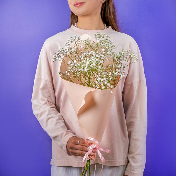 Купить Букет из 3 гипсофил в  с бесплатной доставкой: цена, фото, описание