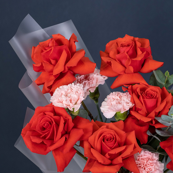 Купить Букет «Романс» в  с бесплатной доставкой: цена, фото, описание