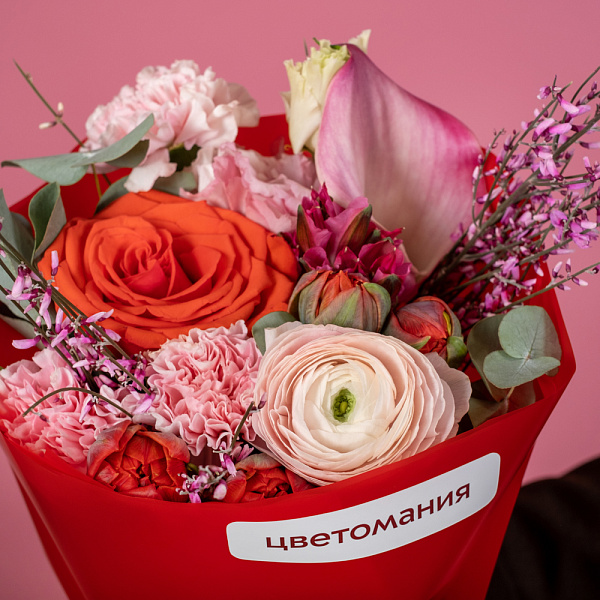 Купить Букет «Алые паруса» в  с бесплатной доставкой: цена, фото, описание