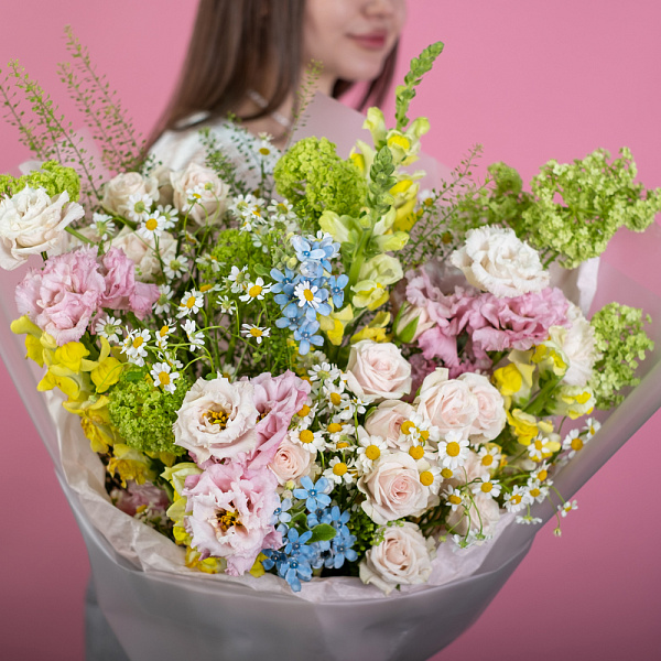 Купить Букет «Палисадник» в  с бесплатной доставкой: цена, фото, описание