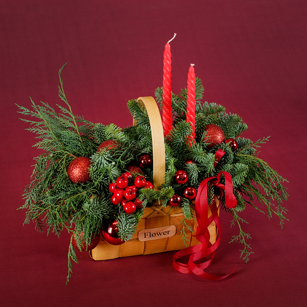 Купить Корзина «Праздничный ужин» в  с бесплатной доставкой: цена, фото, описание