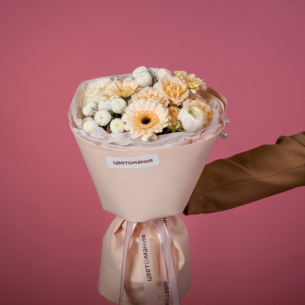 Купить Букет «Молочный коктейль» в  с бесплатной доставкой: цена, фото, описание