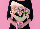 Купить Букет «15 кустовых роз микс» (Кения) в Санкт-Петербурге с бесплатной доставкой: цена, фото, описание