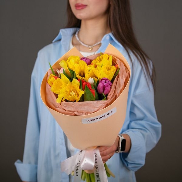 Купить Букет «Солнечный зайчик» в  с бесплатной доставкой: цена, фото, описание