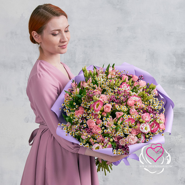 Купить Букет «Цветочная поляна» в  с бесплатной доставкой: цена, фото, описание