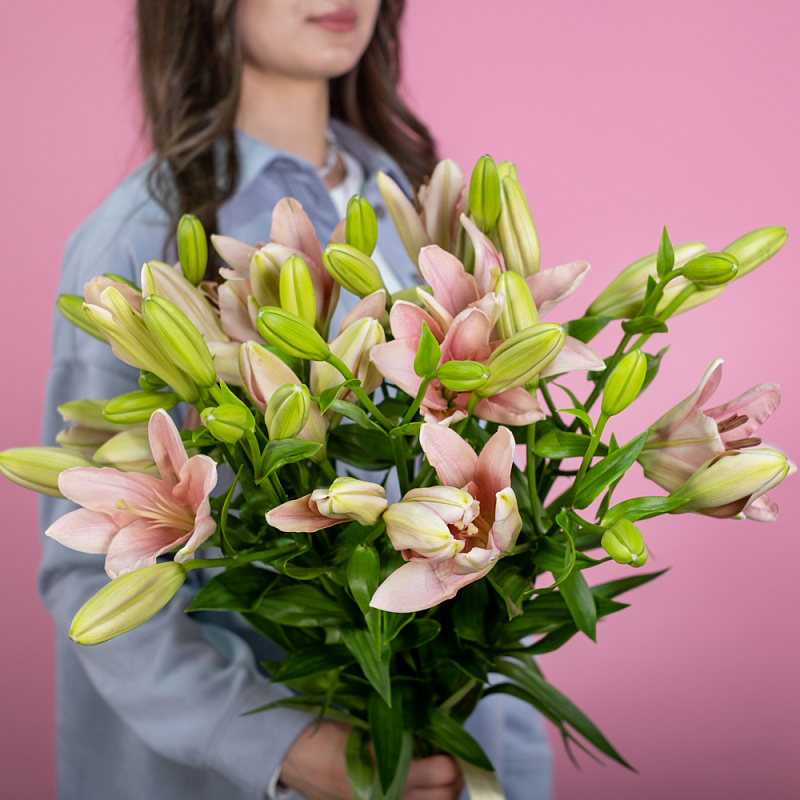 Лилии азиатские поштучно