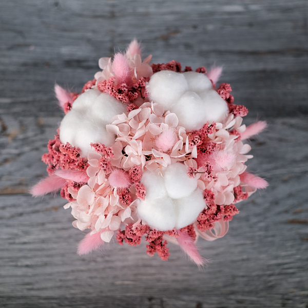 Купить Композиция из сухоцветов «Маленькая Франция» в  с бесплатной доставкой: цена, фото, описание