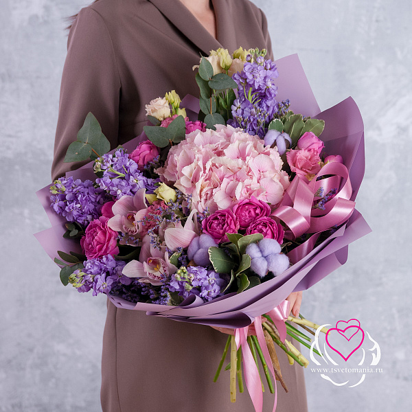 Купить Букет «Бархатный сезон» в  с бесплатной доставкой: цена, фото, описание