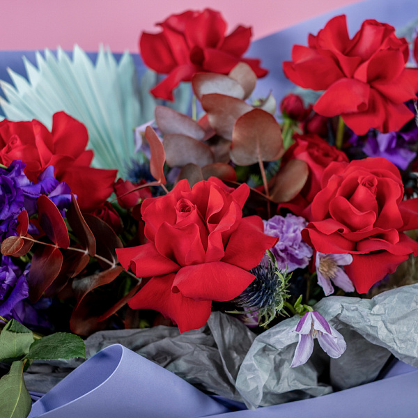 Купить Букет «Неотразимая» в  с бесплатной доставкой: цена, фото, описание