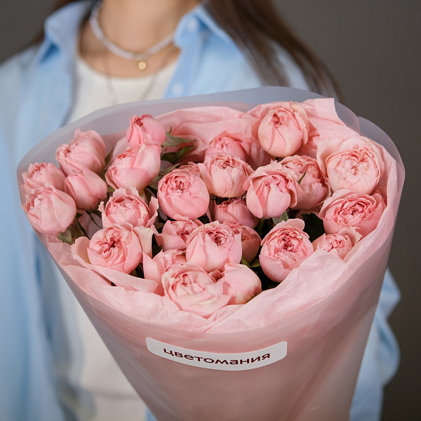 Купить Букет из 5 кустовых роз Мадам Бомбастик в  с бесплатной доставкой: цена, фото, описание