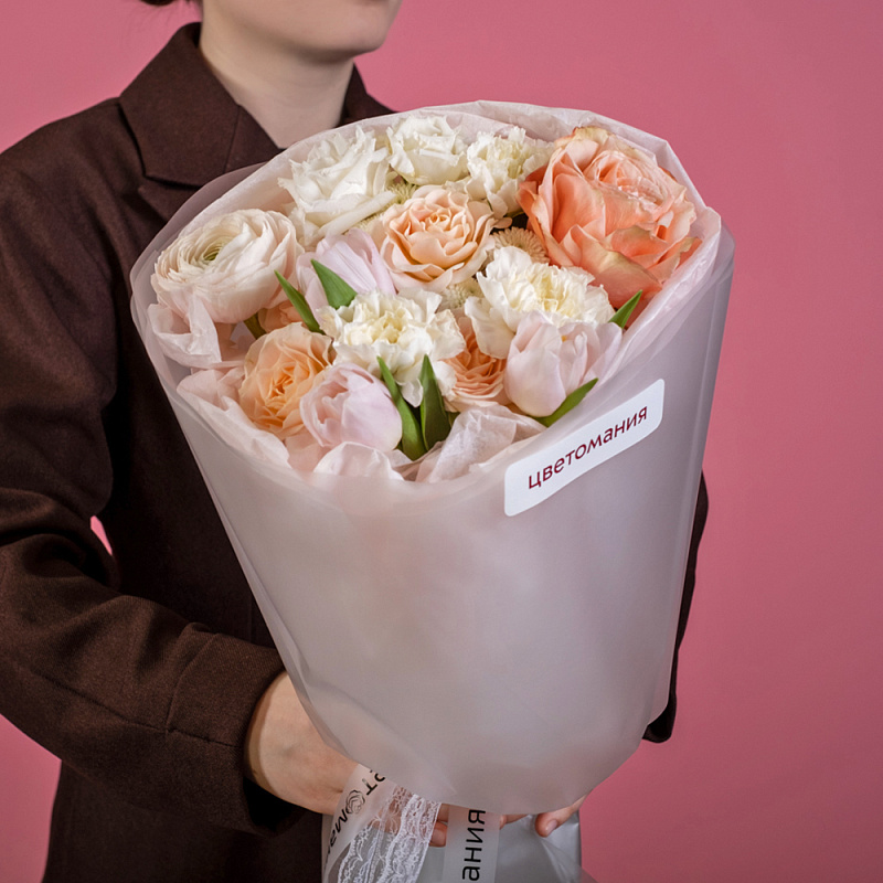 Букет «Ванильный крем»
