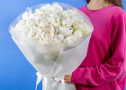 Купить Букет из 35 белых пионов (Премиум) в  с бесплатной доставкой: цена, фото, описание