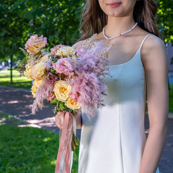 Купить Свадебный букет в стиле Бохо "Богема" в  с бесплатной доставкой: цена, фото, описание