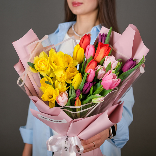 Купить Букет «Солнце после дождя» в  с бесплатной доставкой: цена, фото, описание