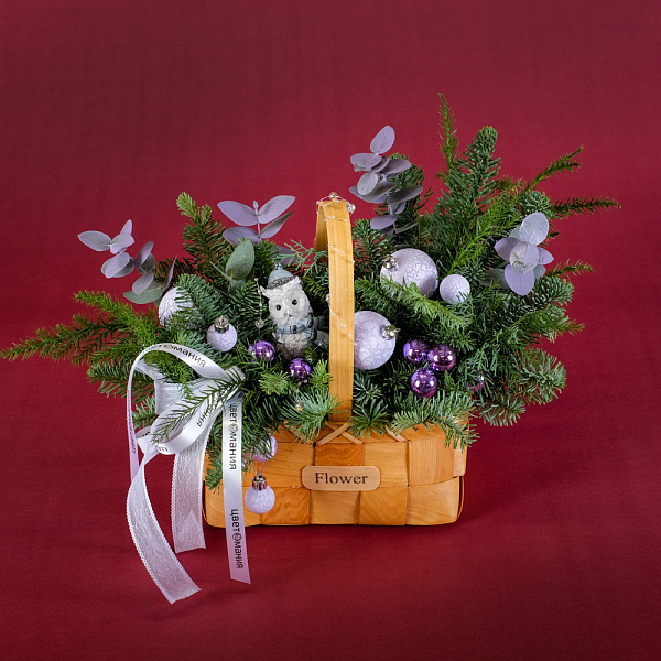 Купить Корзина «Лесная сказка» в  с бесплатной доставкой: цена, фото, описание