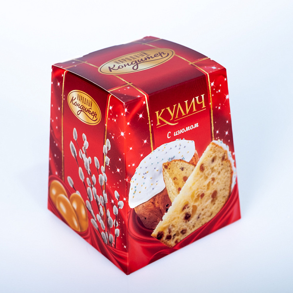 Купить Кулич с изюмом в  с бесплатной доставкой: цена, фото, описание