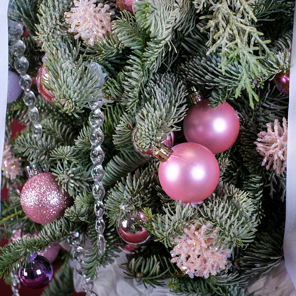 Купить Ёлка «Пудровая» 60 см в  с бесплатной доставкой: цена, фото, описание