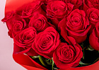 Купить Букет из 17 красных роз 50 см (Эквадор) в  с бесплатной доставкой: цена, фото, описание