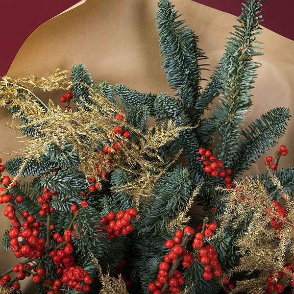 Купить Букет «Хвойный лес» в  с бесплатной доставкой: цена, фото, описание