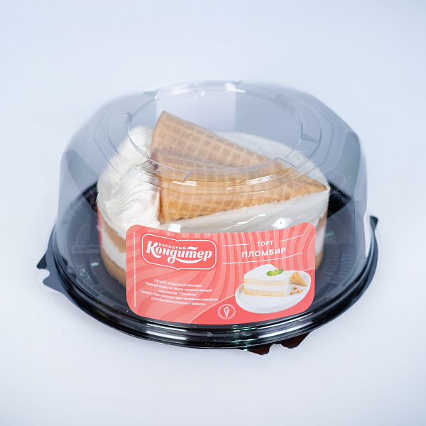 Купить Торт «ПЛОМБИР» 500г в  с бесплатной доставкой: цена, фото, описание