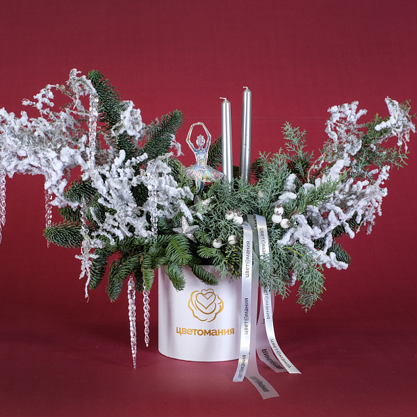 Купить Композиция «Метель» в  с бесплатной доставкой: цена, фото, описание