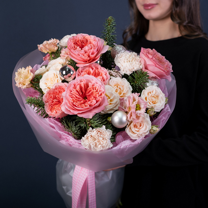 Букет «Морозный блеск»