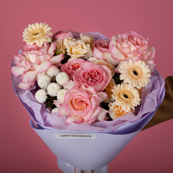 Купить Букет «Танец цветов» в  с бесплатной доставкой: цена, фото, описание