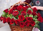 Купить Корзина «51 красная роза» в  с бесплатной доставкой: цена, фото, описание