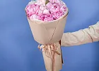 Купить Букет из 15 розовых пионов (Премиум) в  с бесплатной доставкой: цена, фото, описание