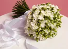 Купить Букет невесты из белой фрезии в  с бесплатной доставкой: цена, фото, описание