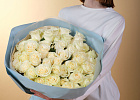 Купить Букет из 51 белой розы 40-50 см (Эквадор) в  с бесплатной доставкой: цена, фото, описание